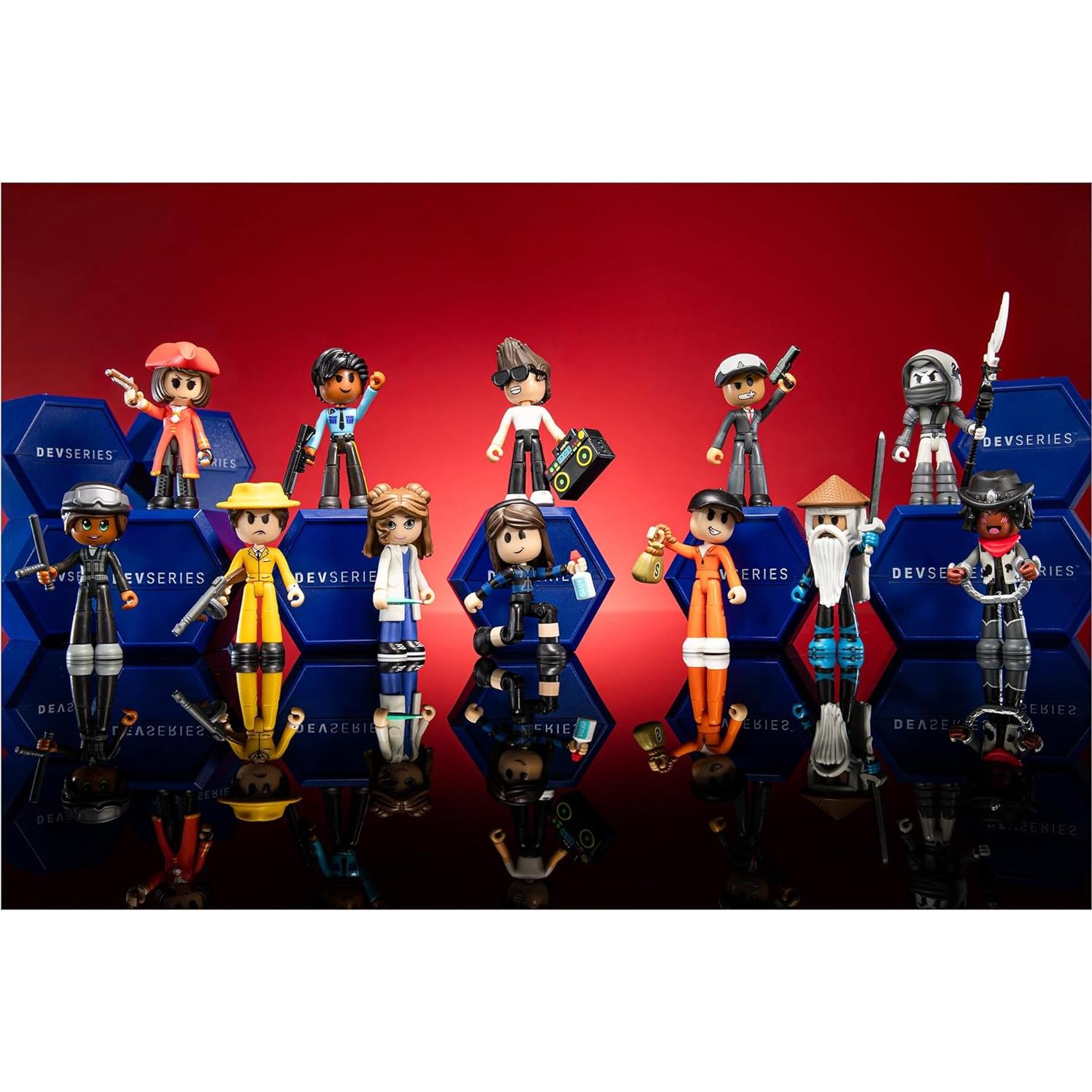Paquete de 6 Figuras Misteriosas DevSeries Jazwares - 7.5 cm