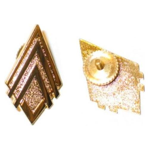 Conjunto de Insignias de Rango DELUXE Capitán Battlestar Galactica