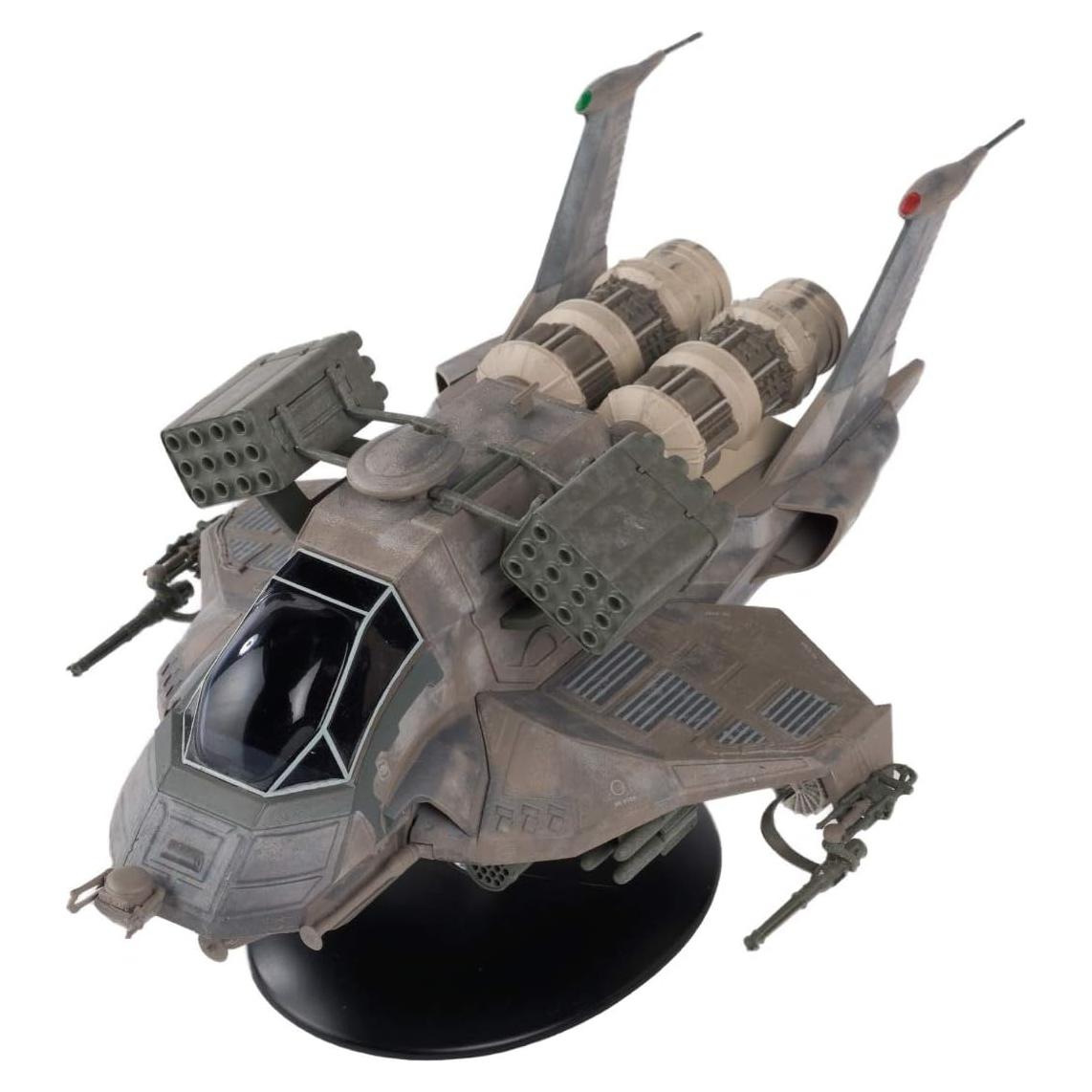 Modelo Heavy Raptor Battlestar Galactica Eaglemoss 25.4 cm