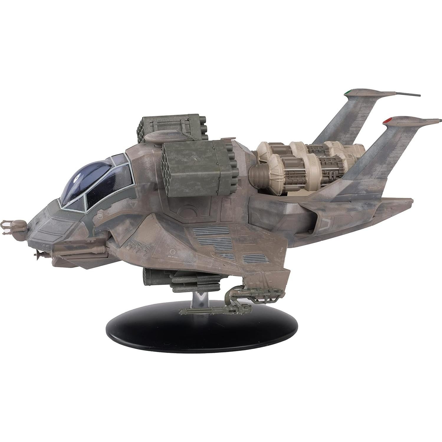 Modelo Heavy Raptor Battlestar Galactica Eaglemoss 25.4 cm