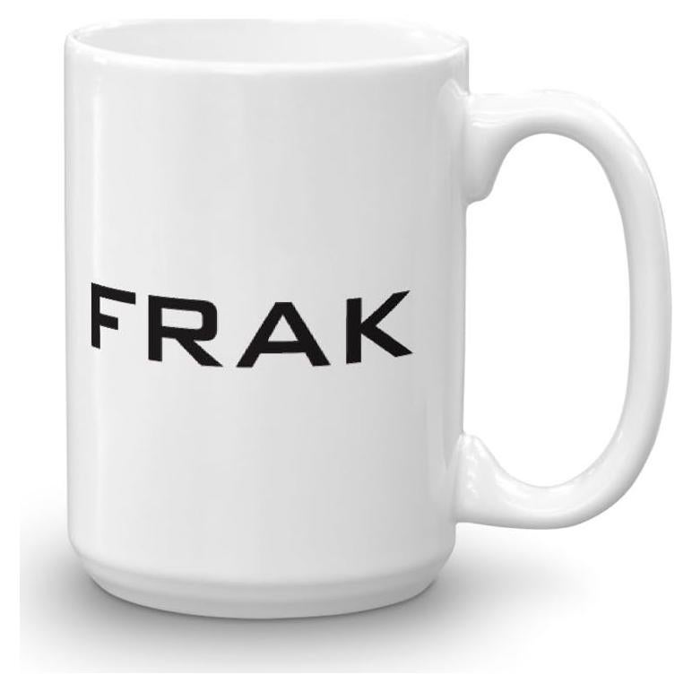 Taza de Café Frak 15oz SYFY Battlestar Galactica Cerámica