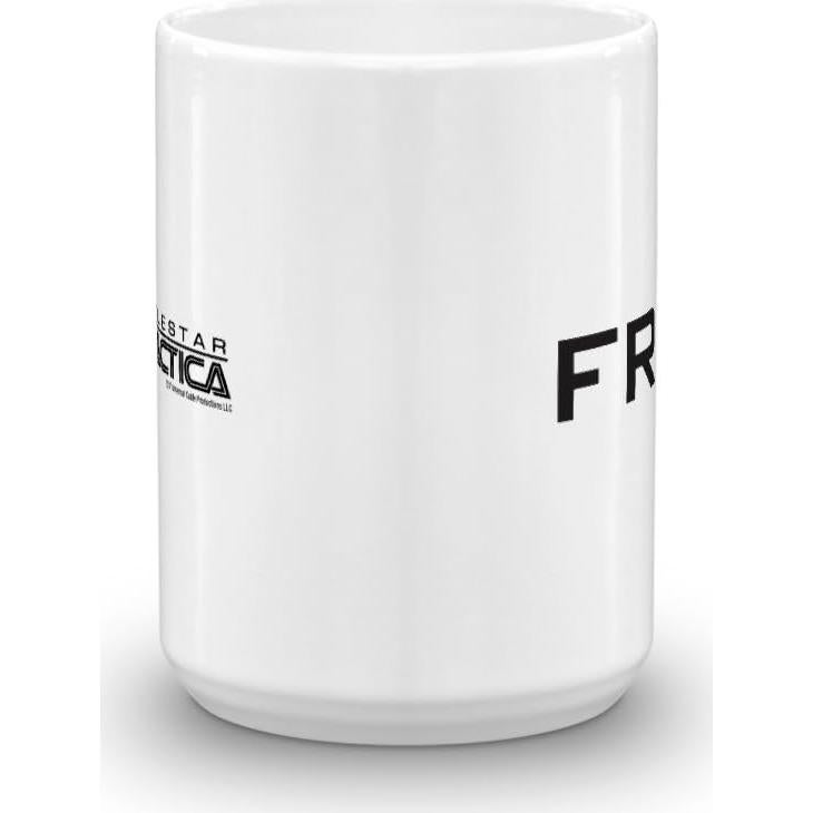Taza de Café Frak 15oz SYFY Battlestar Galactica Cerámica