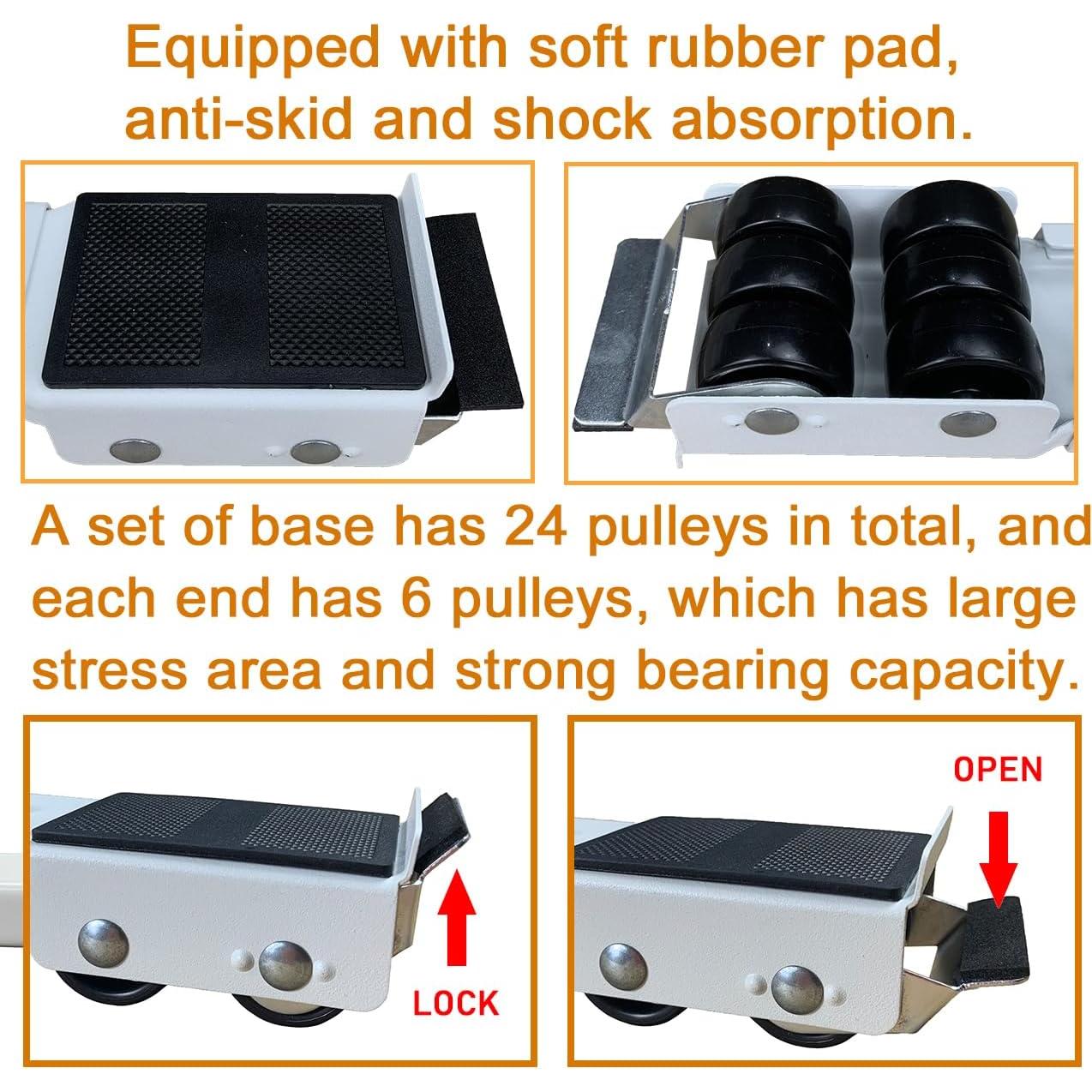 Rodillo para Electrodomésticos Yutianli 300kg Ajustable