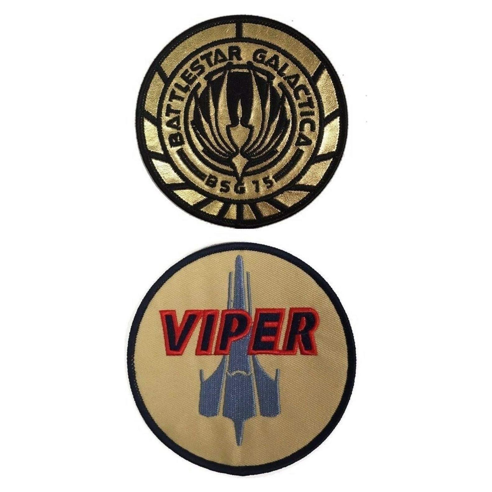 Conjunto de 2 Parches de Cosplay Battlestar Galactica Tokiso