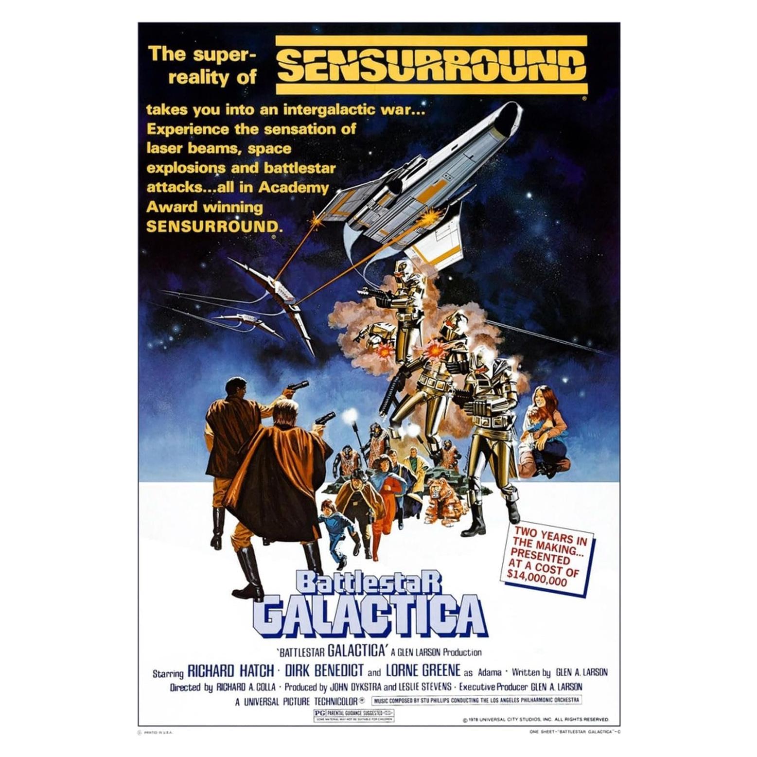 Impresión de Arte de Pared ART.COM Battlestar Galactica 30x45 cm