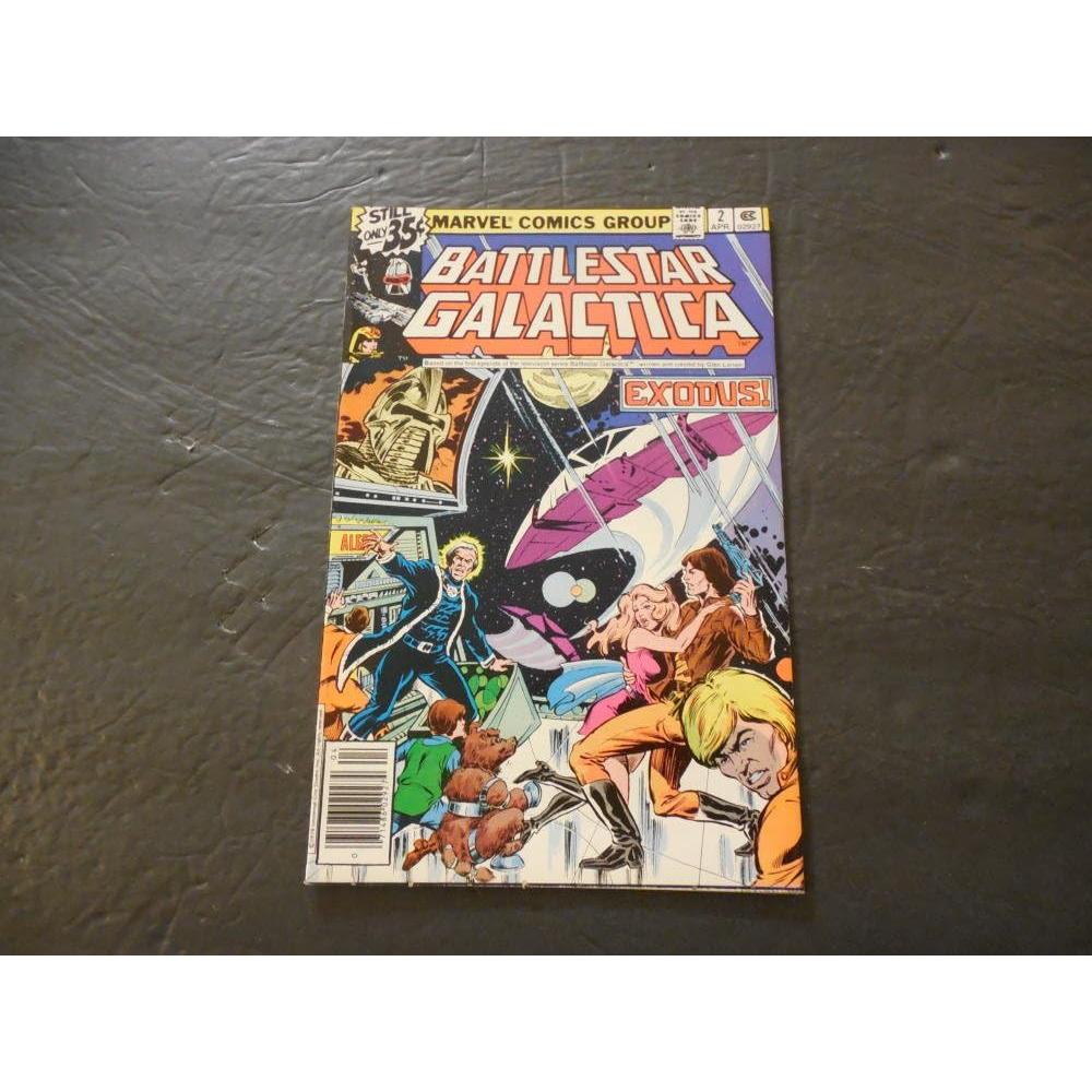 Cómics Battlestar Galactica #2-3 Marvel Abr-May 1979