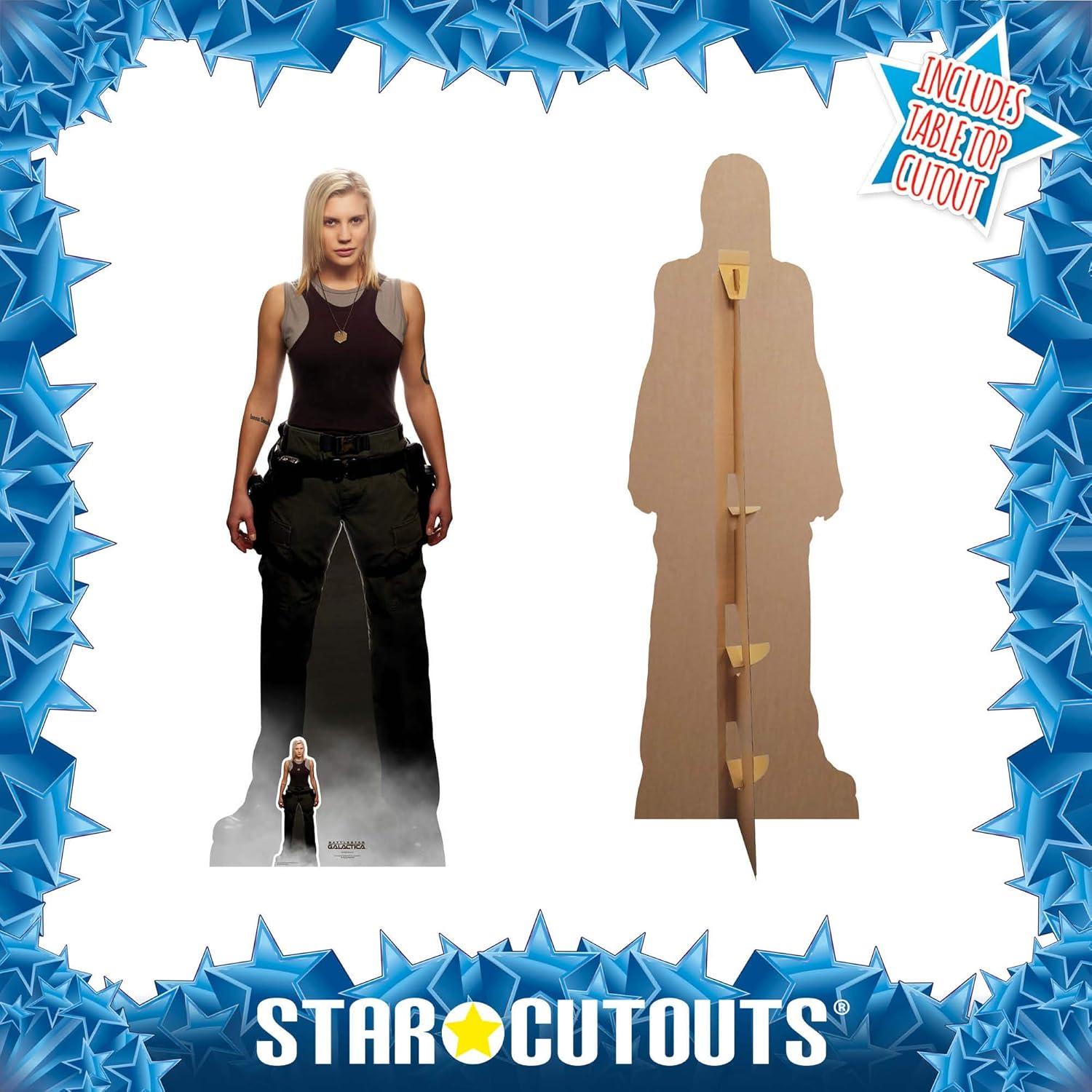 Standee de Cartón Kara Thrace Starbuck 169 cm Star Cutouts