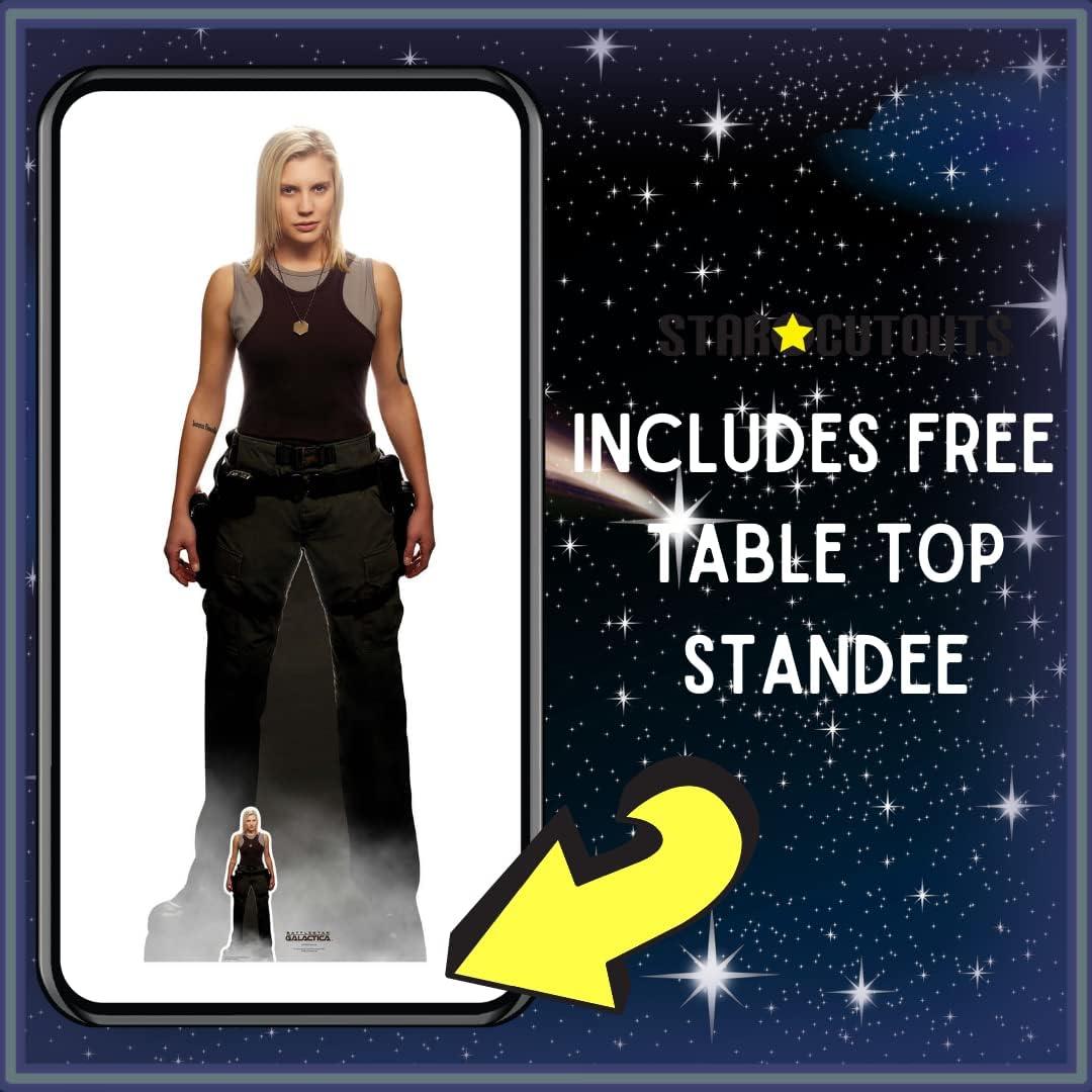 Standee de Cartón Kara Thrace Starbuck 169 cm Star Cutouts