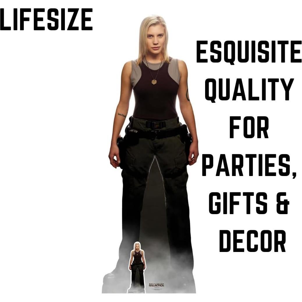 Standee de Cartón Kara Thrace Starbuck 169 cm Star Cutouts