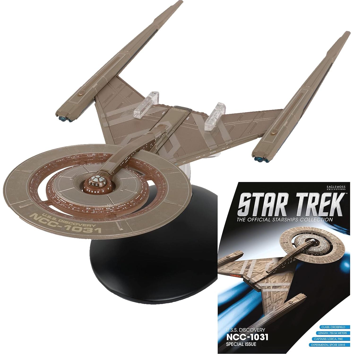 Modelo U.S.S. Discovery XL Eaglemoss Hero Collector - Ciencia Ficción