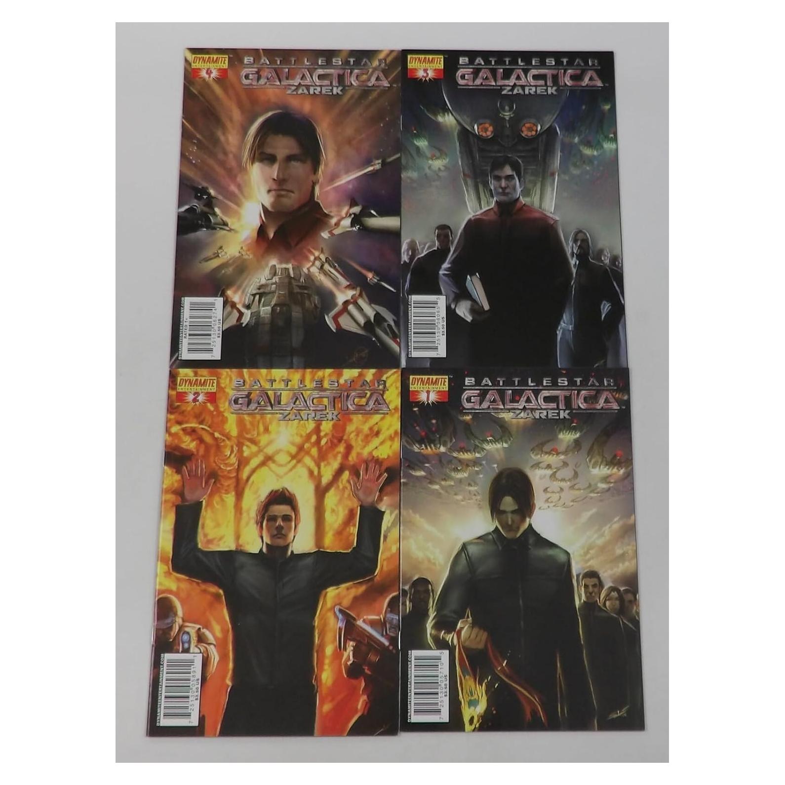 Cómic Battlestar Galactica: Zarek #1-4 VF/NM - Dynamite
