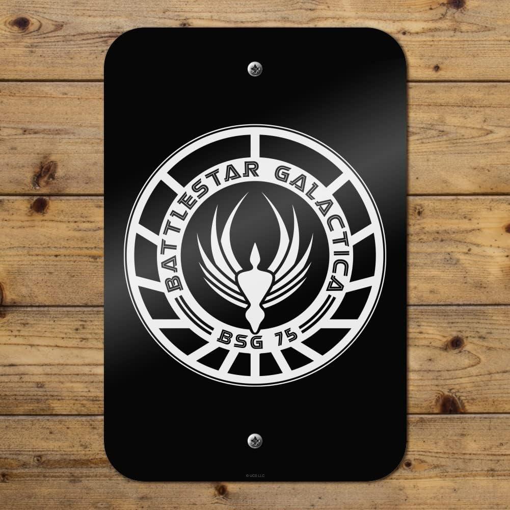 Señal de Metal Battlestar Galactica 15.3x22.9 cm Graphics & More