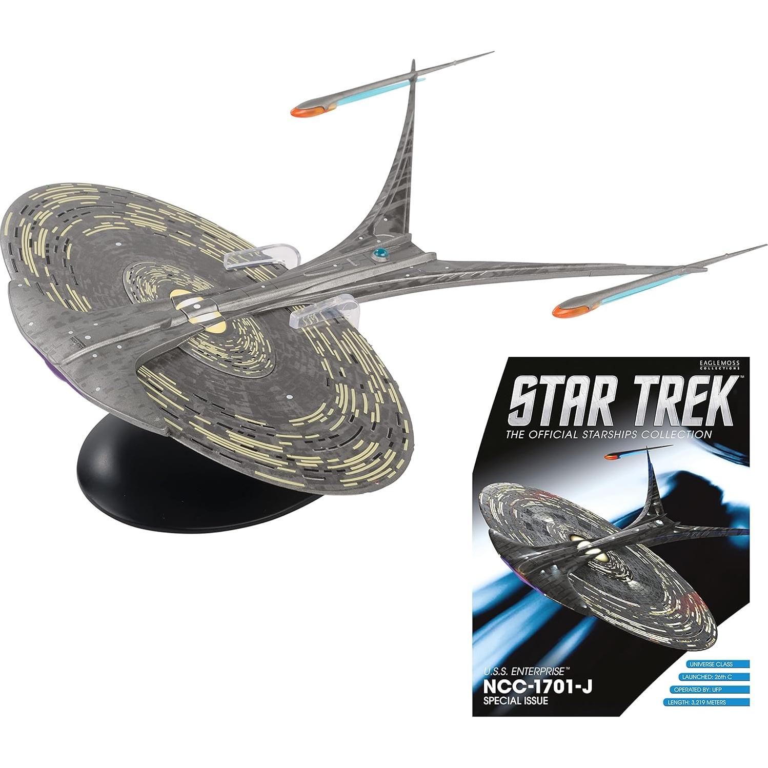 Modelo U.S.S. Enterprise NCC-1701-J XL Eaglemoss Hero Collector