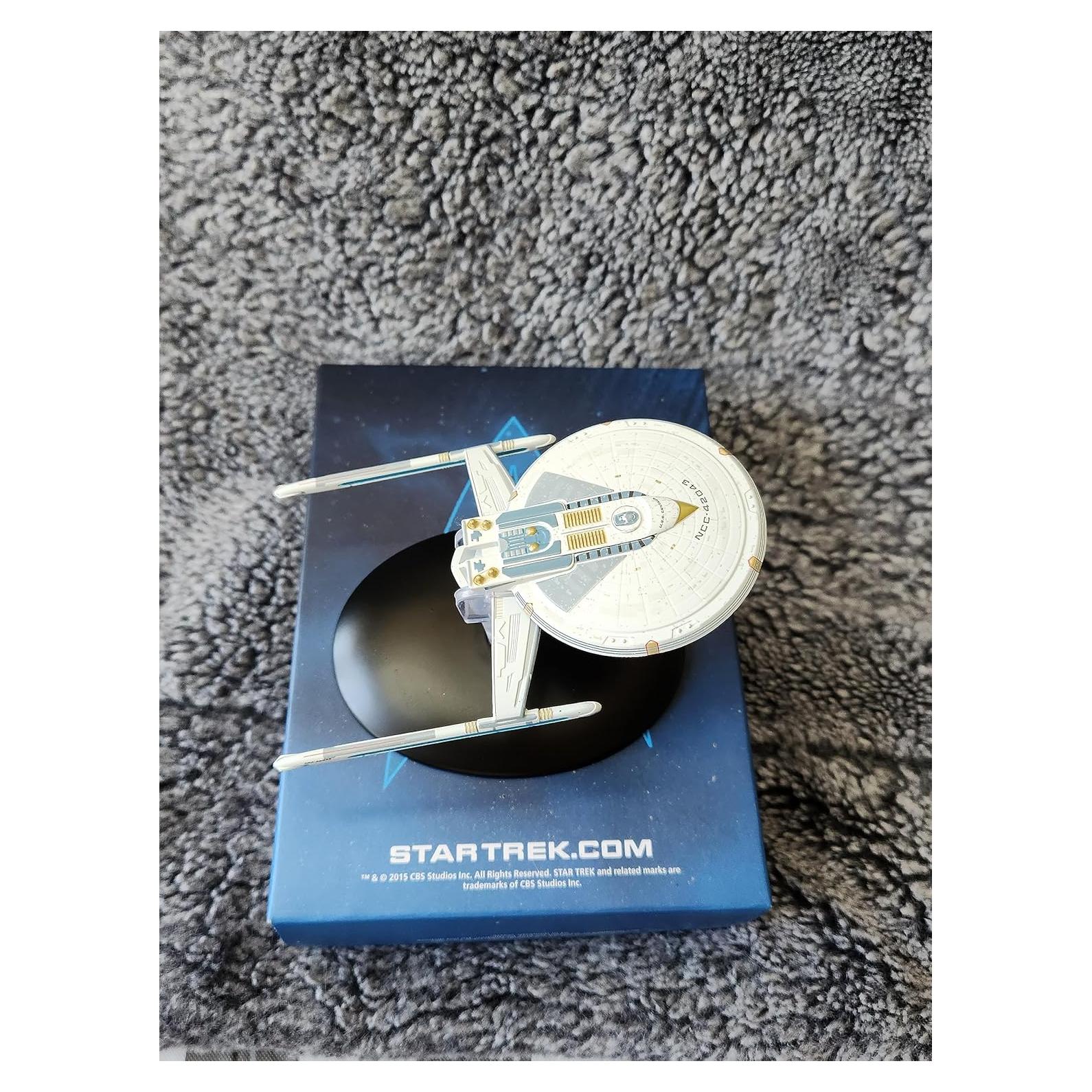 Modelo de Fundición USS Centaur Eaglemoss 14 cm Metal