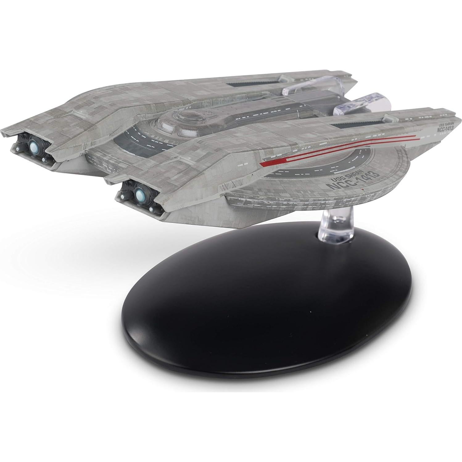 Modelo U.S.S. Shran NCC-1413 Eaglemoss 21.6 cm Nave Estelar