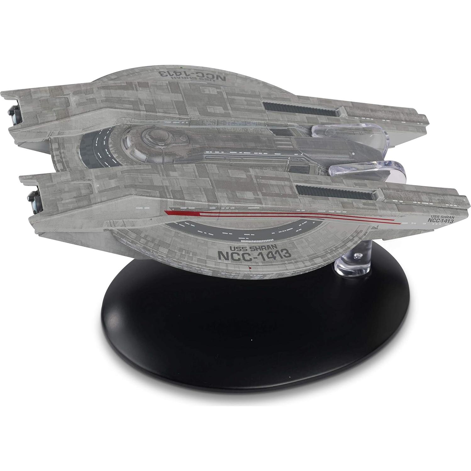 Modelo U.S.S. Shran NCC-1413 Eaglemoss 21.6 cm Nave Estelar