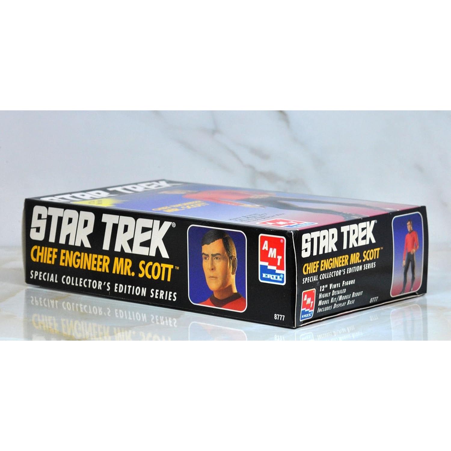 Kit de Modelo de Vinilo Star Trek Ingeniero Jefe Sr. Scott AMT