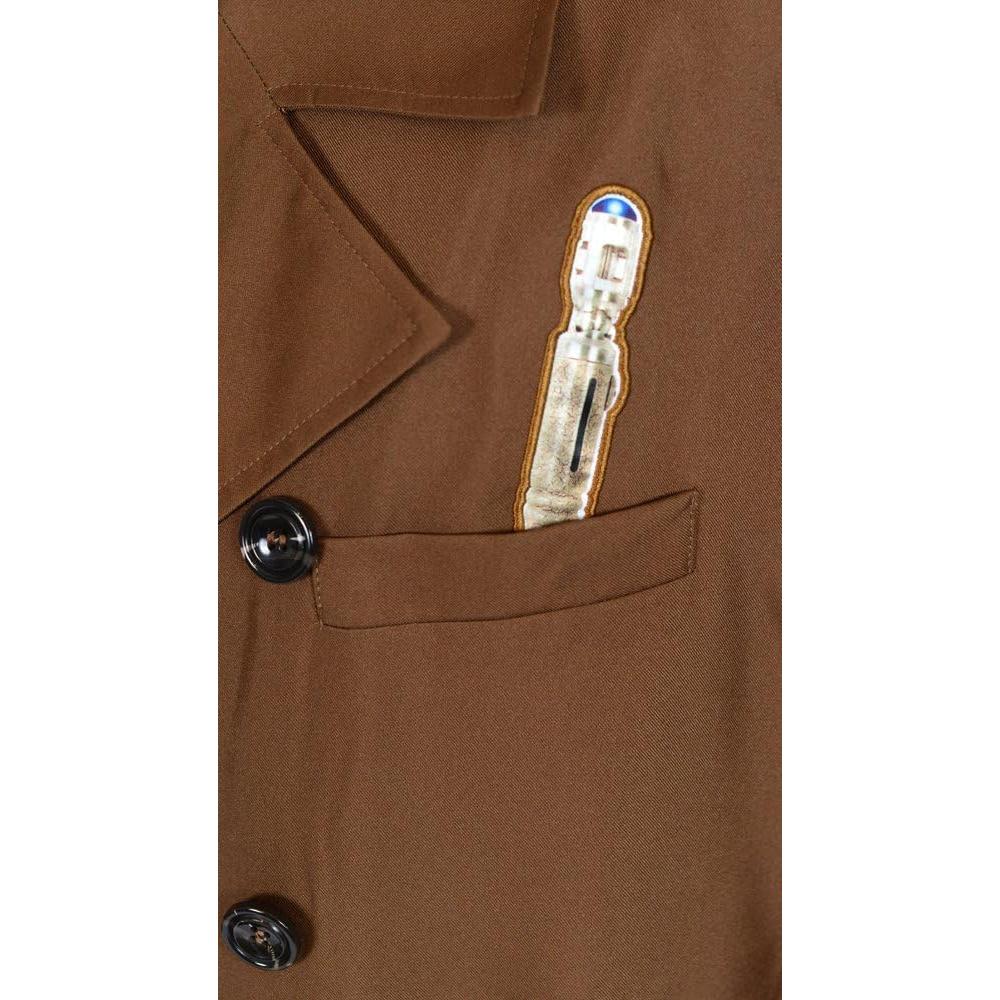 Bata Trench Marrón Doctor Who 10° Doctor Talla Única