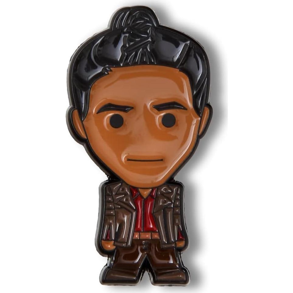 Set de Pin Badges Flux Doctor Who Eaglemoss - 7 Piezas Chibi