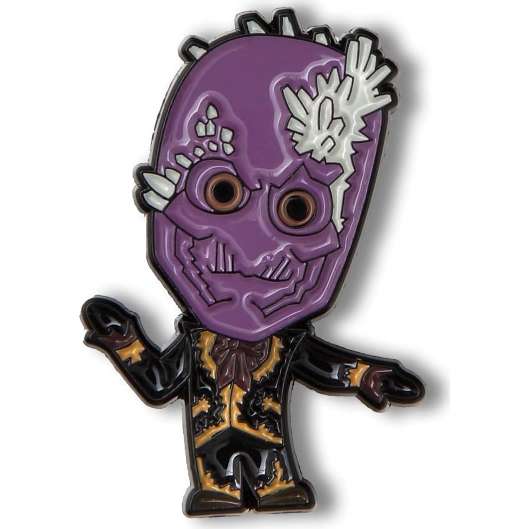 Set de Pin Badges Flux Doctor Who Eaglemoss - 7 Piezas Chibi