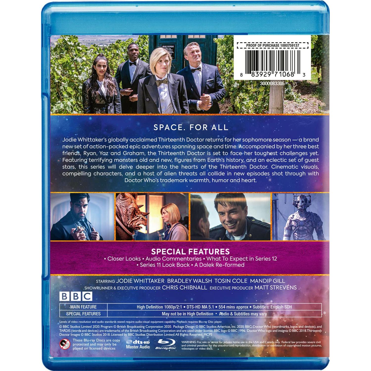 Doctor Who: Serie Completa Duodécima Blu-ray 3 Discos