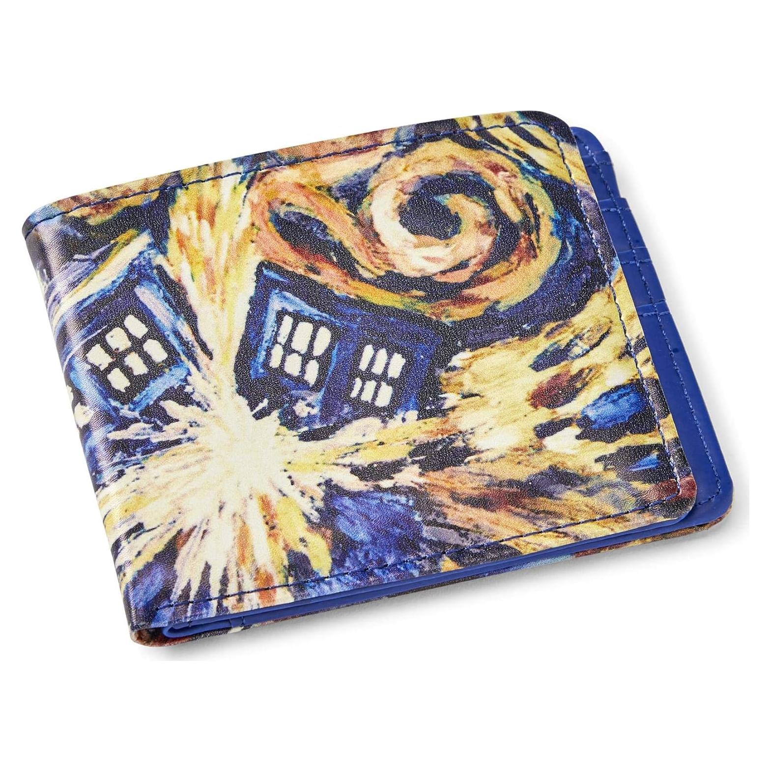Cartera Bi-Fold Doctor Who Van Gogh TARDIS Explosiva - Vinilo