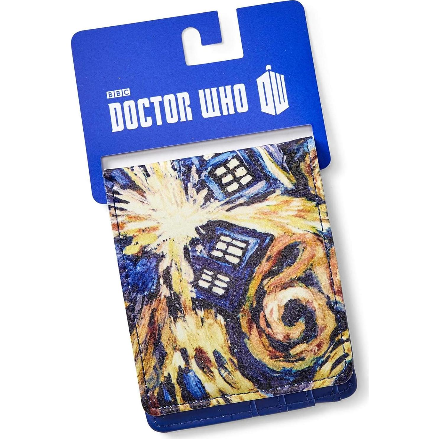 Cartera Bi-Fold Doctor Who Van Gogh TARDIS Explosiva - Vinilo