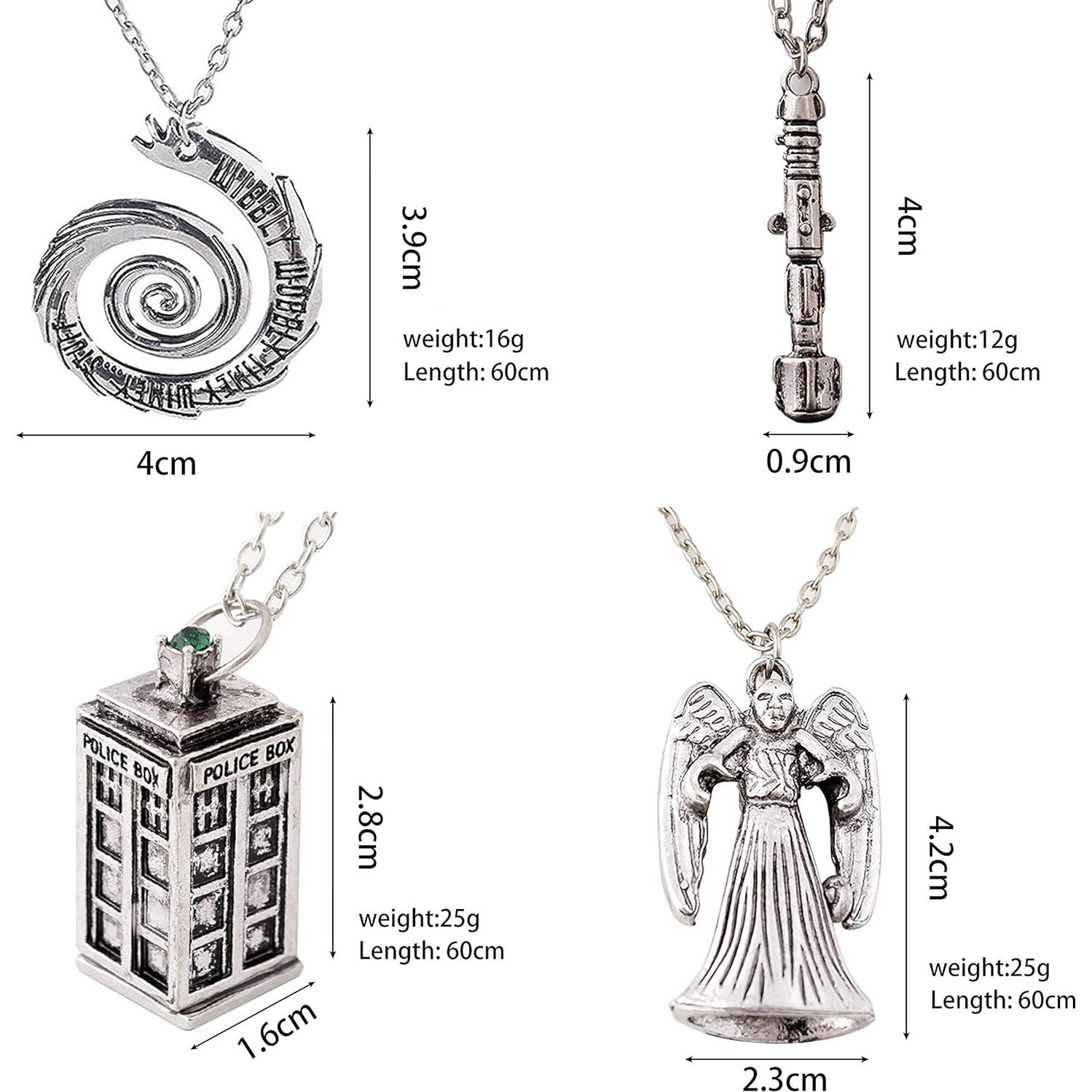 Collares Doctor Who Luomi 4 Pack Wibbly Wobbly 60cm