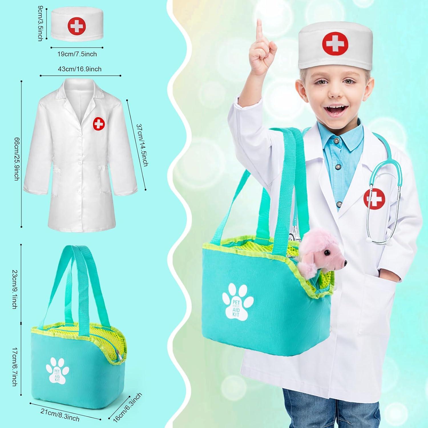 Kit de Doctor para Niños Sundaymot 37PC con Perro Juguete