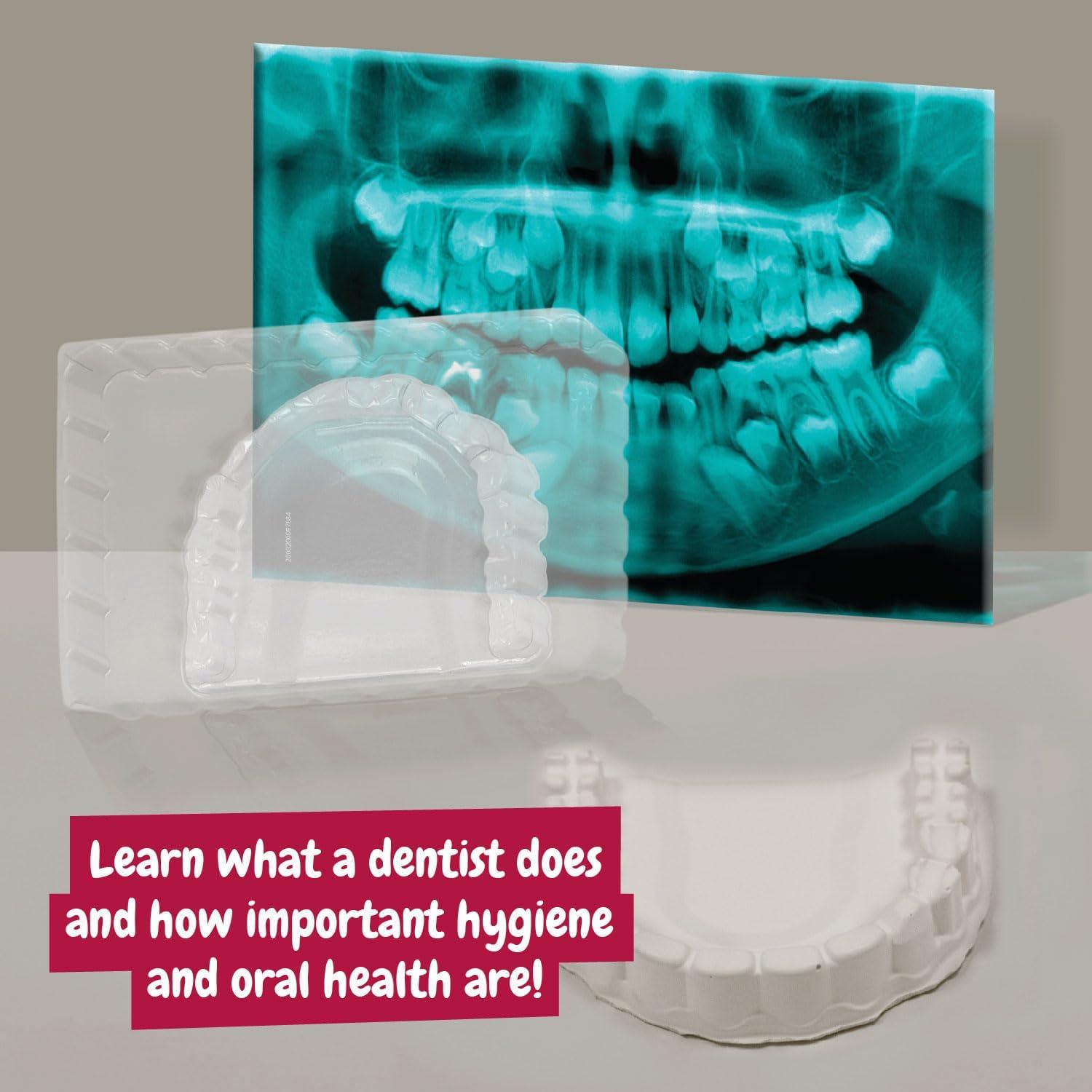 Kit de Dentista Science4you para Niños - 10 Actividades Educativas