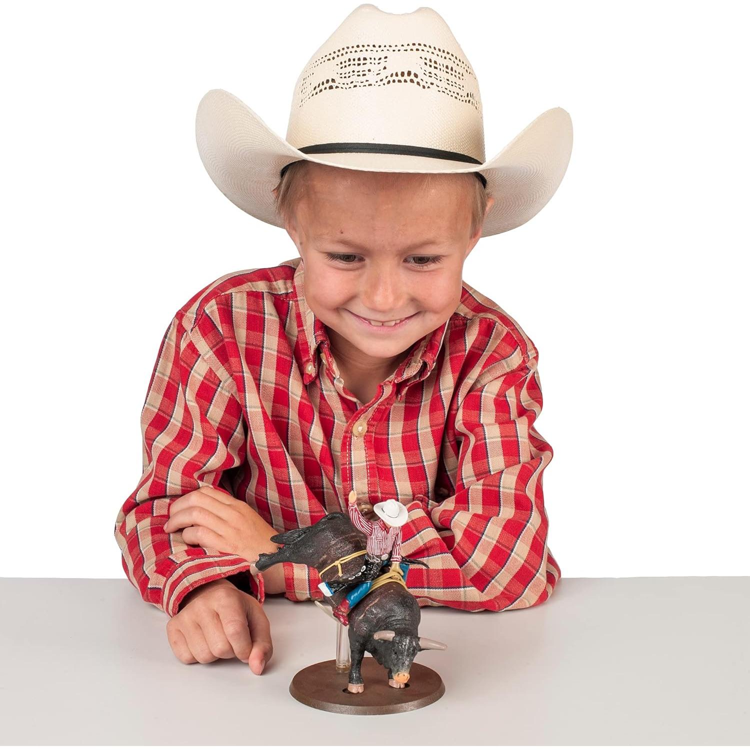 Figura de Rodeo Big Country Toys Lane Frost 1:20 Coleccionable
