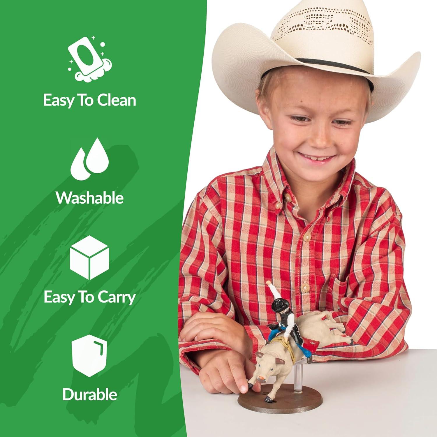 Figura Monta de Toros Bodacious Big Country Toys 12.7cm