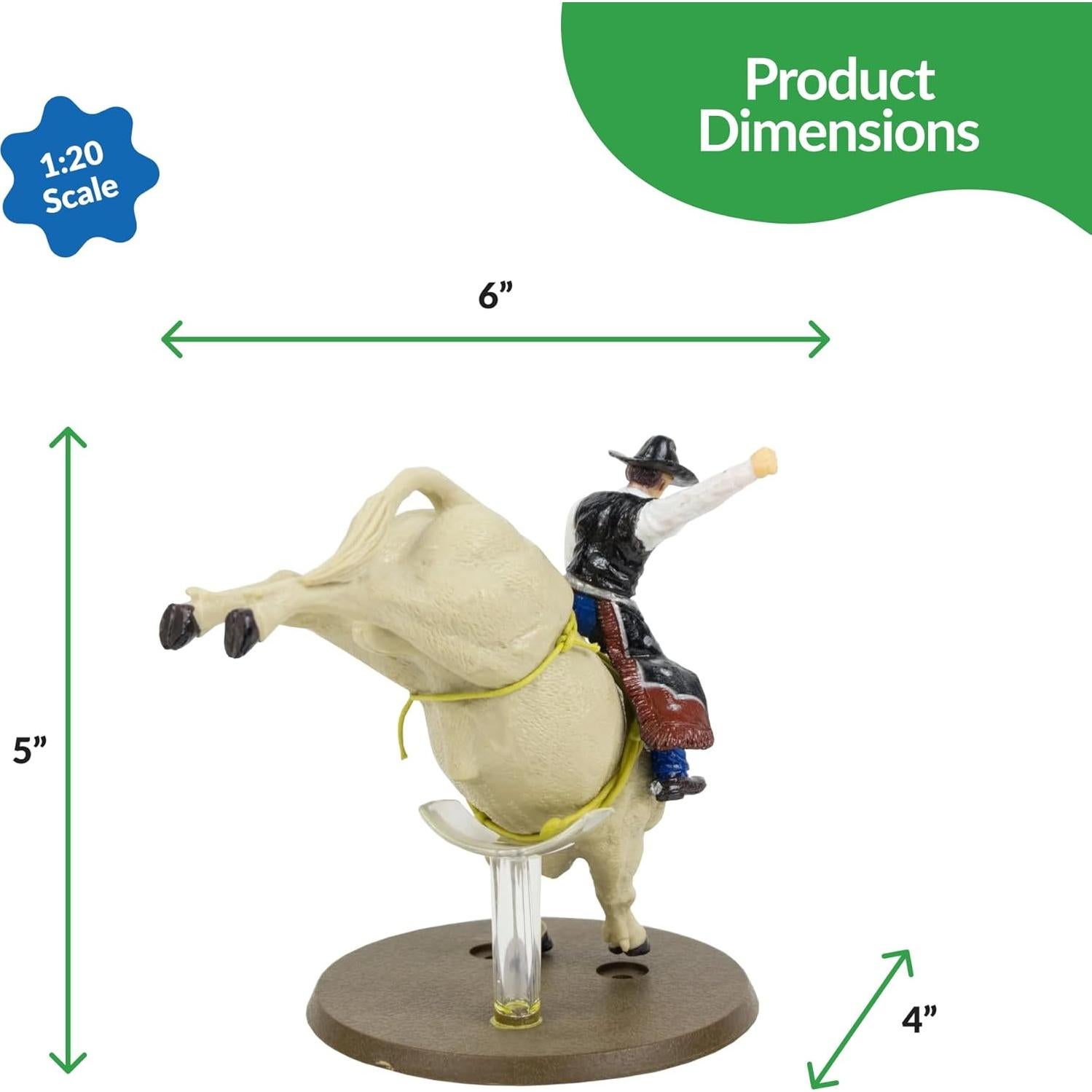 Figura Monta de Toros Bodacious Big Country Toys 12.7cm