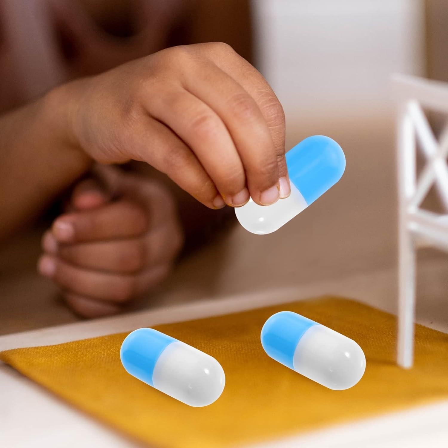 Juguetes de Cápsulas Falsas Zerodeko 20 Pcs Azul 5.5x2.5 cm