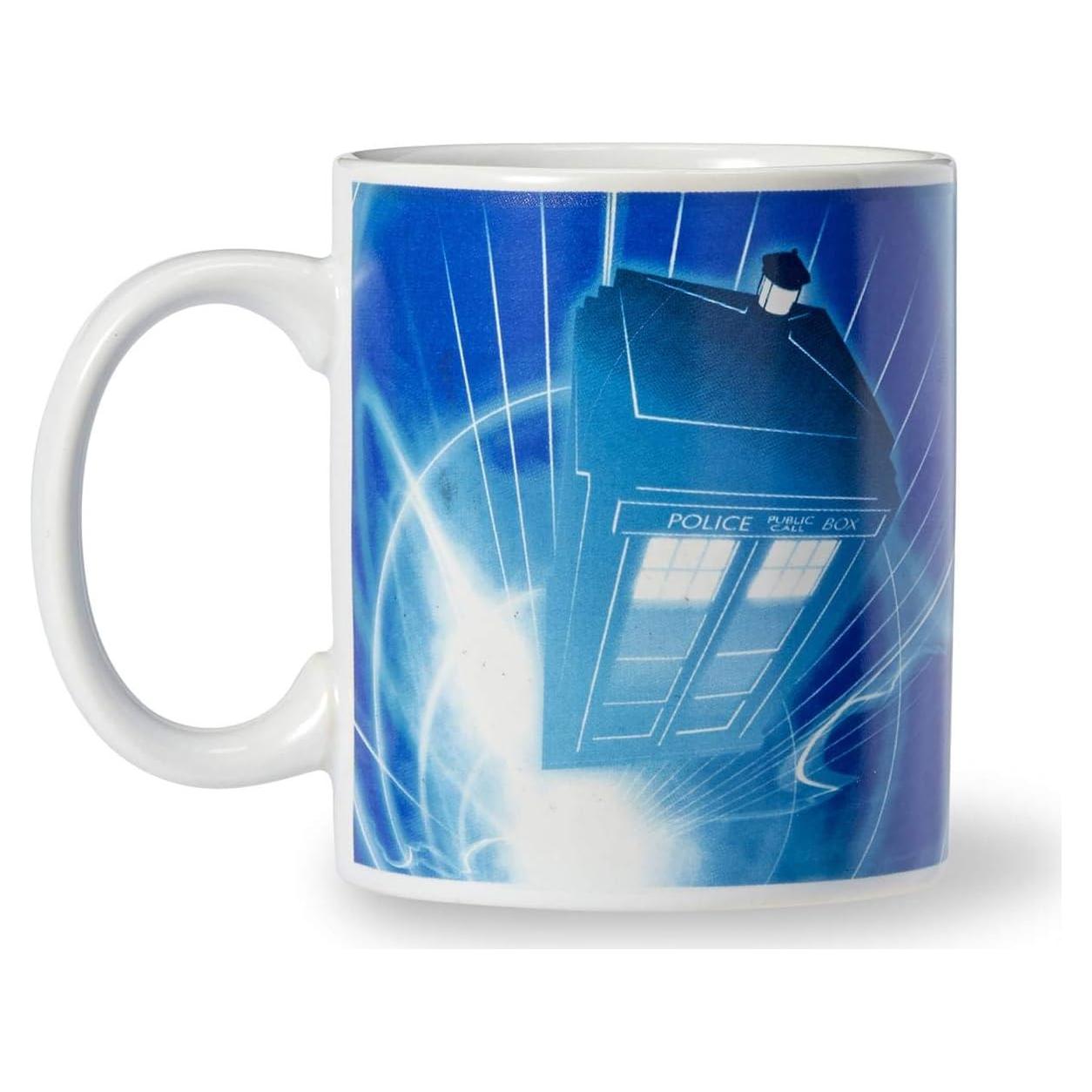 Taza de cerámica Doctor Who TARDIS 311 ml - Azul