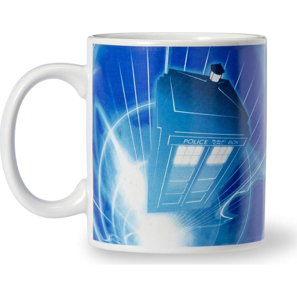 Taza de cerámica Doctor Who TARDIS 311 ml - Azul