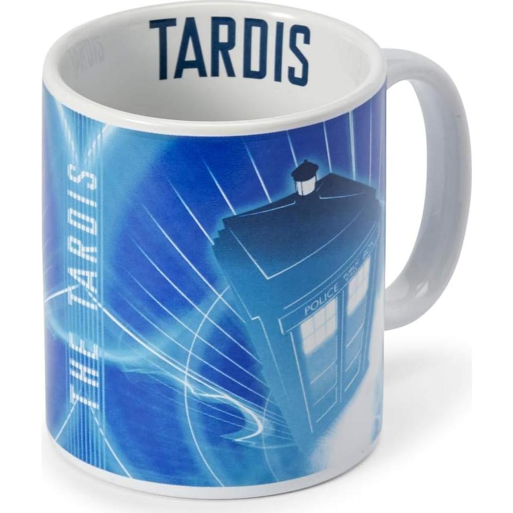 Taza de cerámica Doctor Who TARDIS 311 ml - Azul