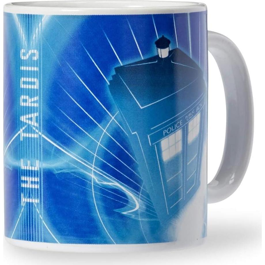 Taza de cerámica Doctor Who TARDIS 311 ml - Azul