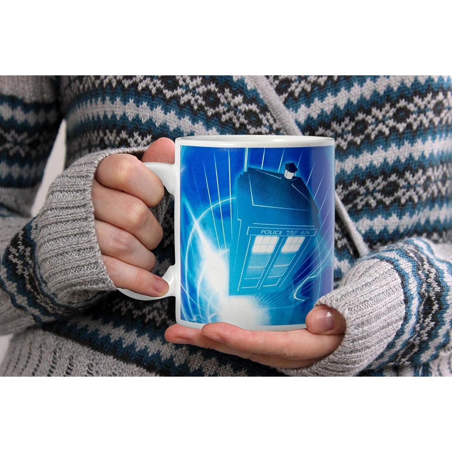 Taza de cerámica Doctor Who TARDIS 311 ml - Azul