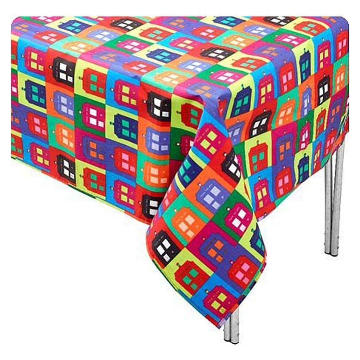 Mantel Rectangular Doctor Who TARDIS Warhol 178x140 cm