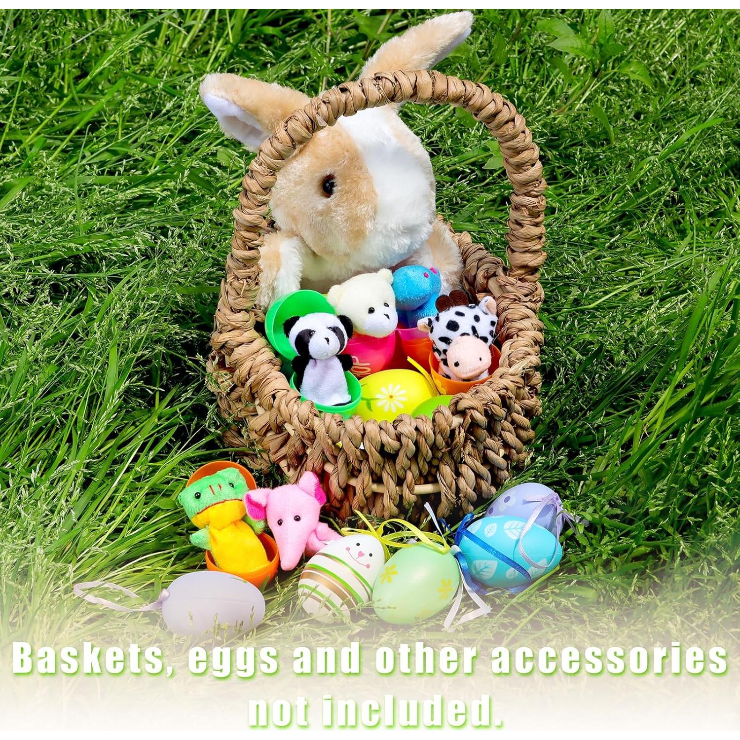 10 Piezas Títeres de Dedos RIY Animales de Granja 7 cm