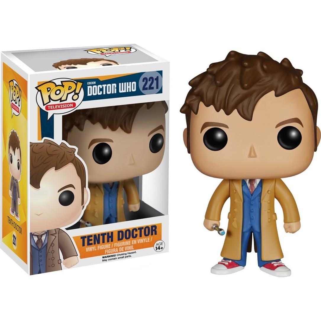 Figura de Acción Funko POP Doctor Who Dr #10 9.5 cm