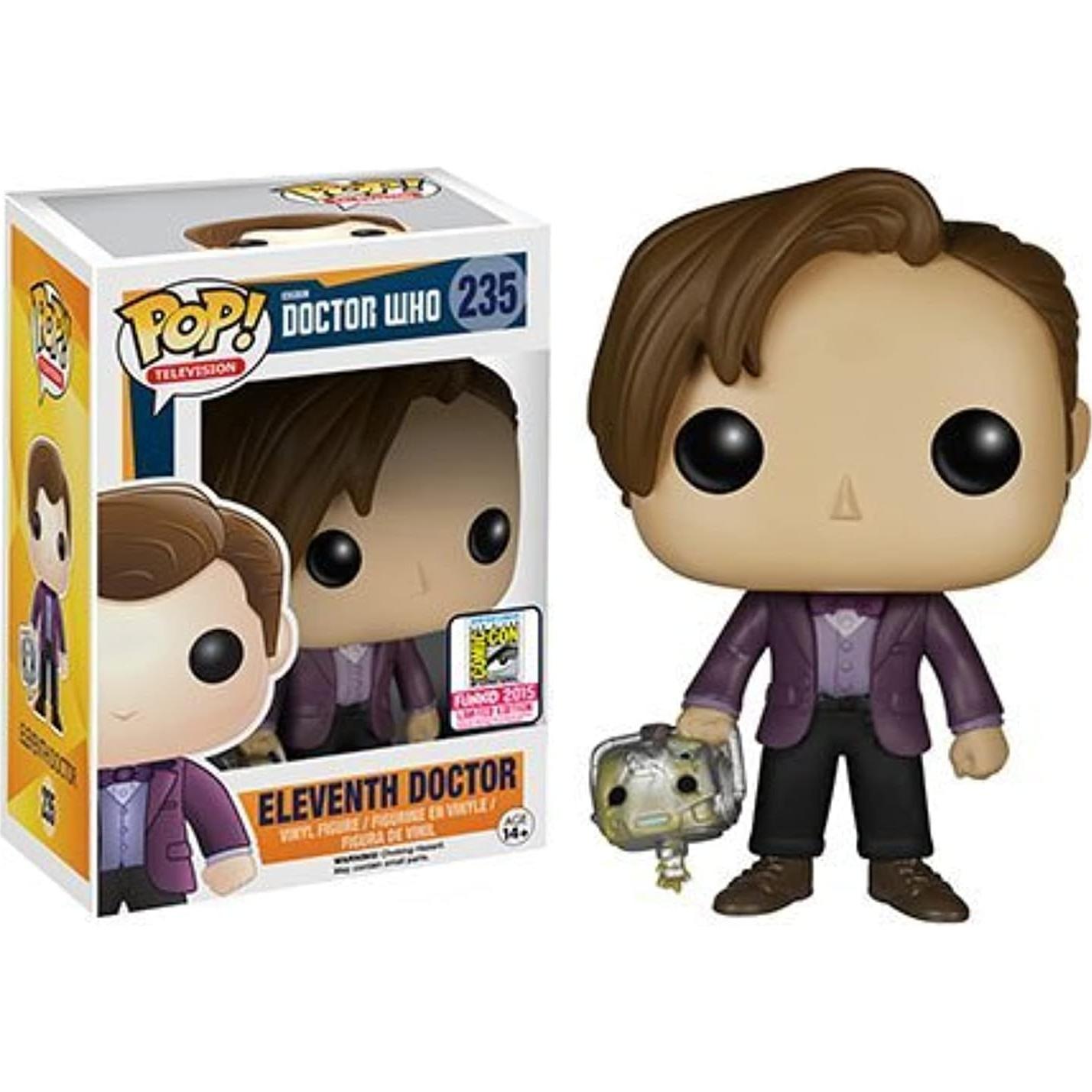Funko Pop Undécimo Doctor con Cabeza de Cyberman - 18g