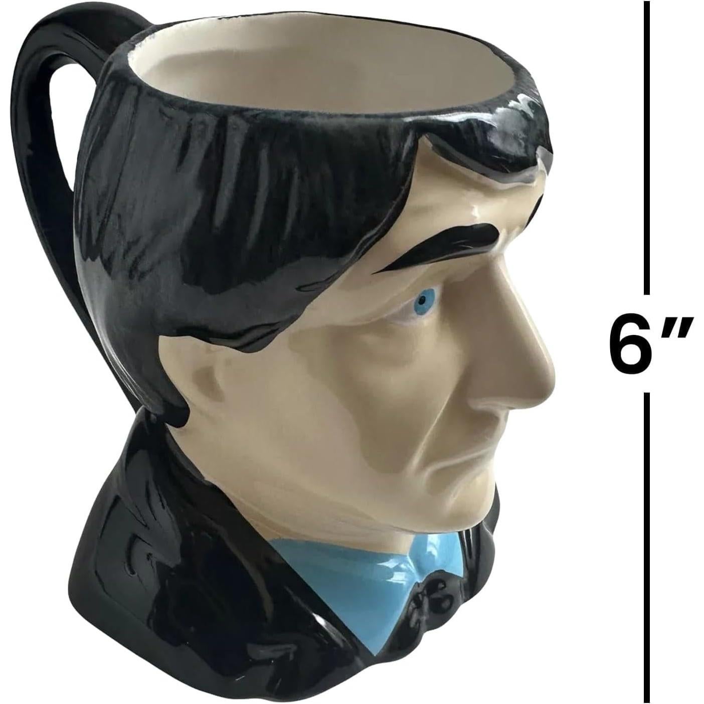 Jarra de Cerámica 3D Seven20 Doctor Who 2do Doctor 326ml