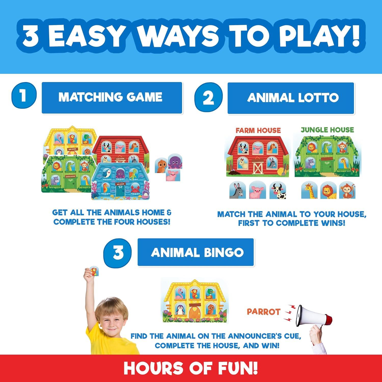 Juego de Aprendizaje Quién Está en la Casa - Doctor Jupiter