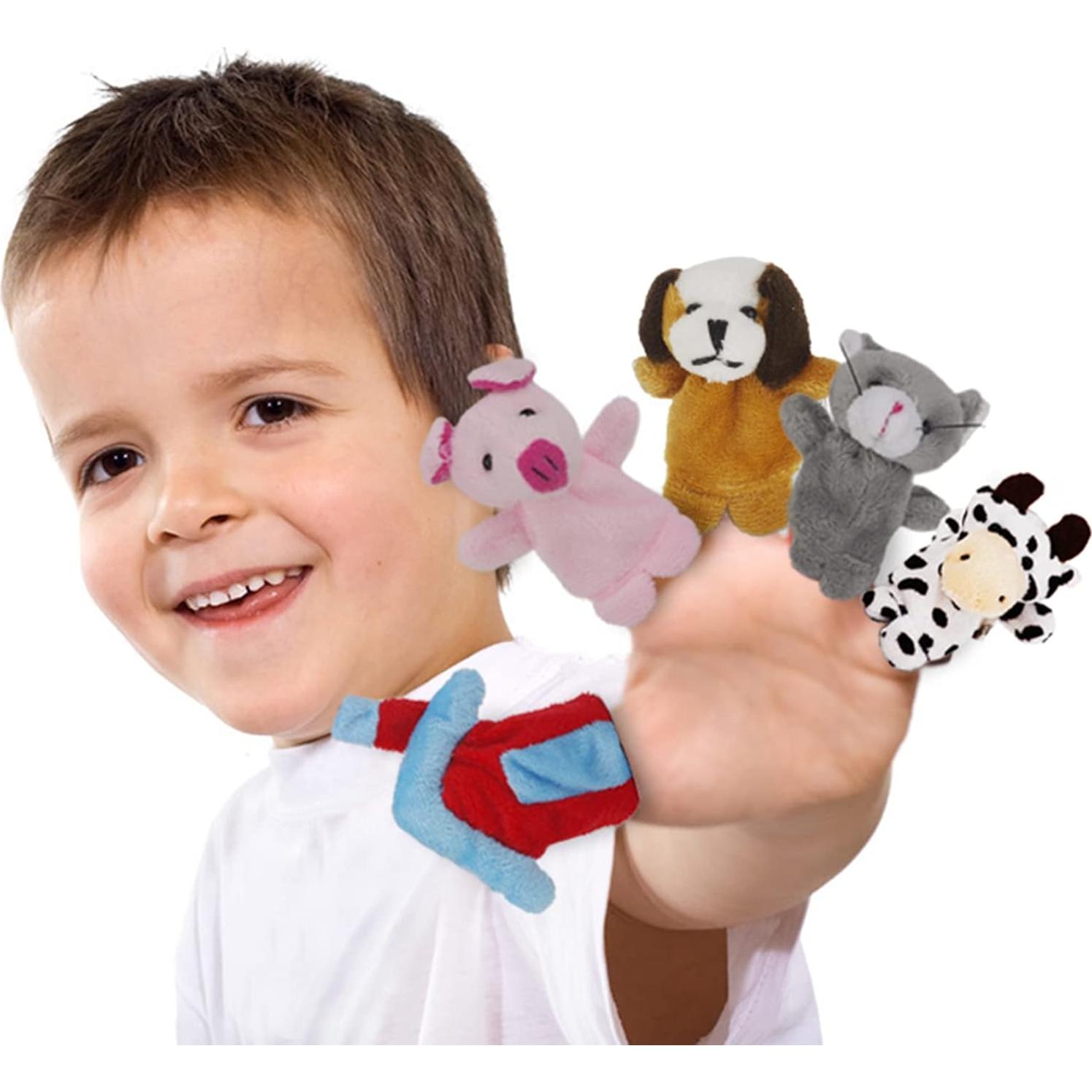 Títeres de Dedos RIY - Old Macdonald - 10 Piezas Educativos