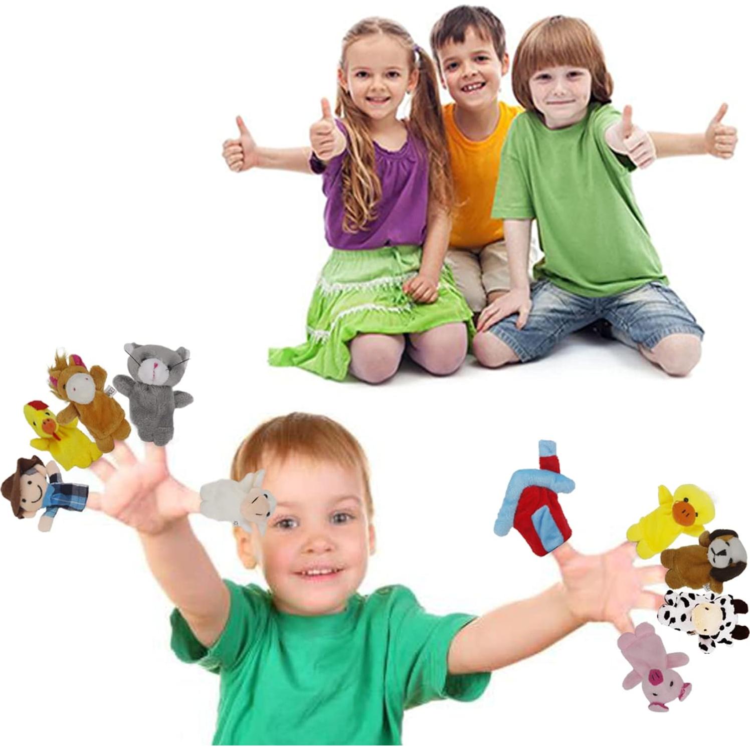 Títeres de Dedos RIY - Old Macdonald - 10 Piezas Educativos