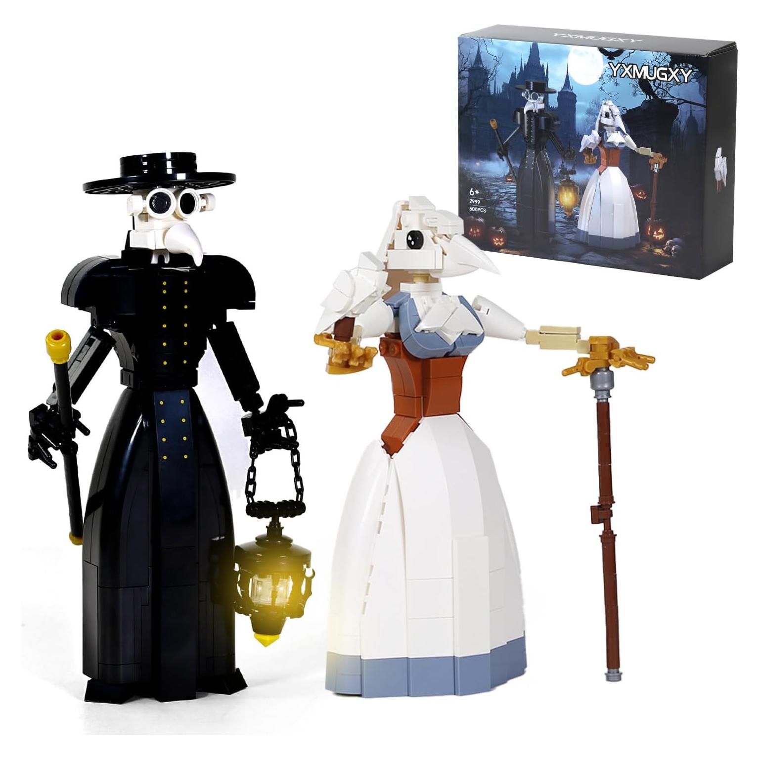 Juego de Bloques de Construcción Doctor de la Peste 500 Piezas