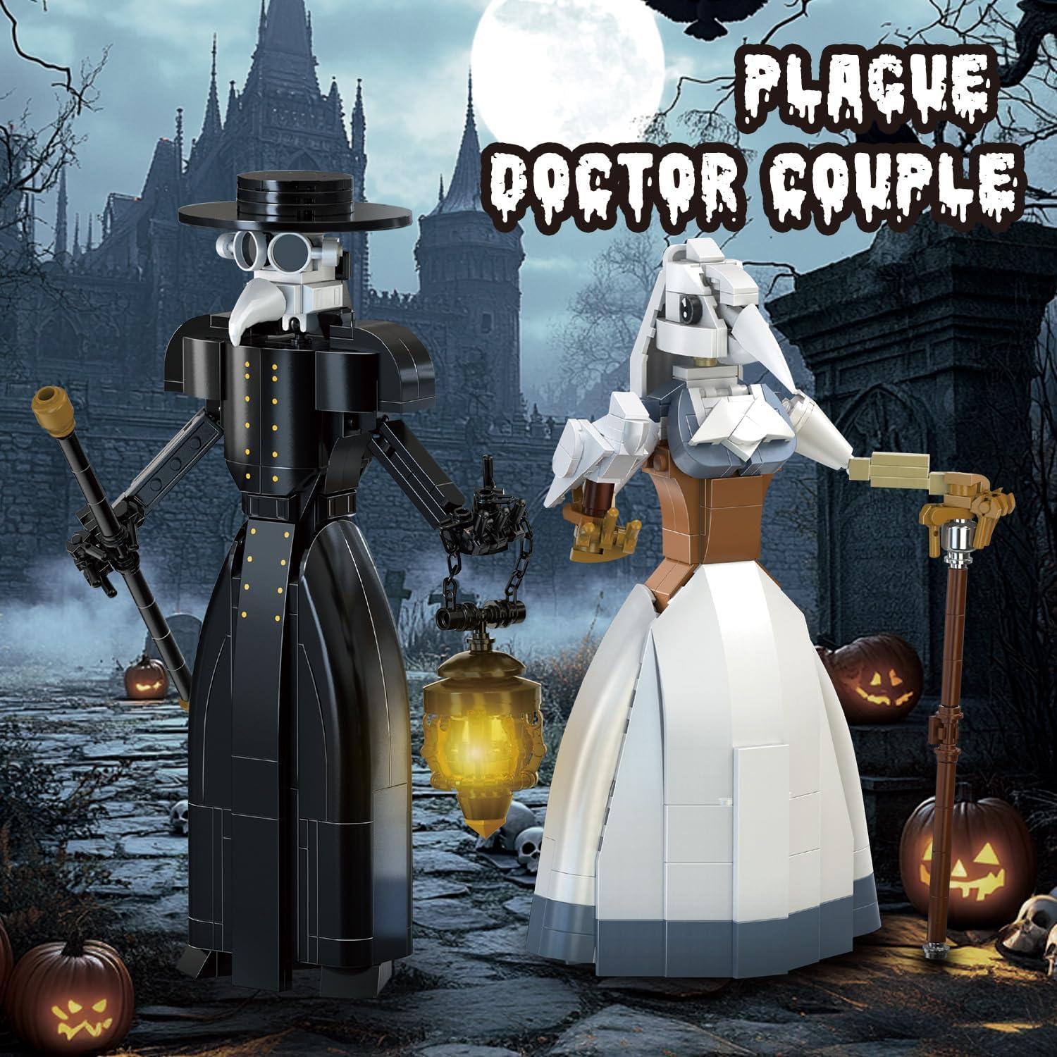 Juego de Bloques de Construcción Doctor de la Peste 500 Piezas