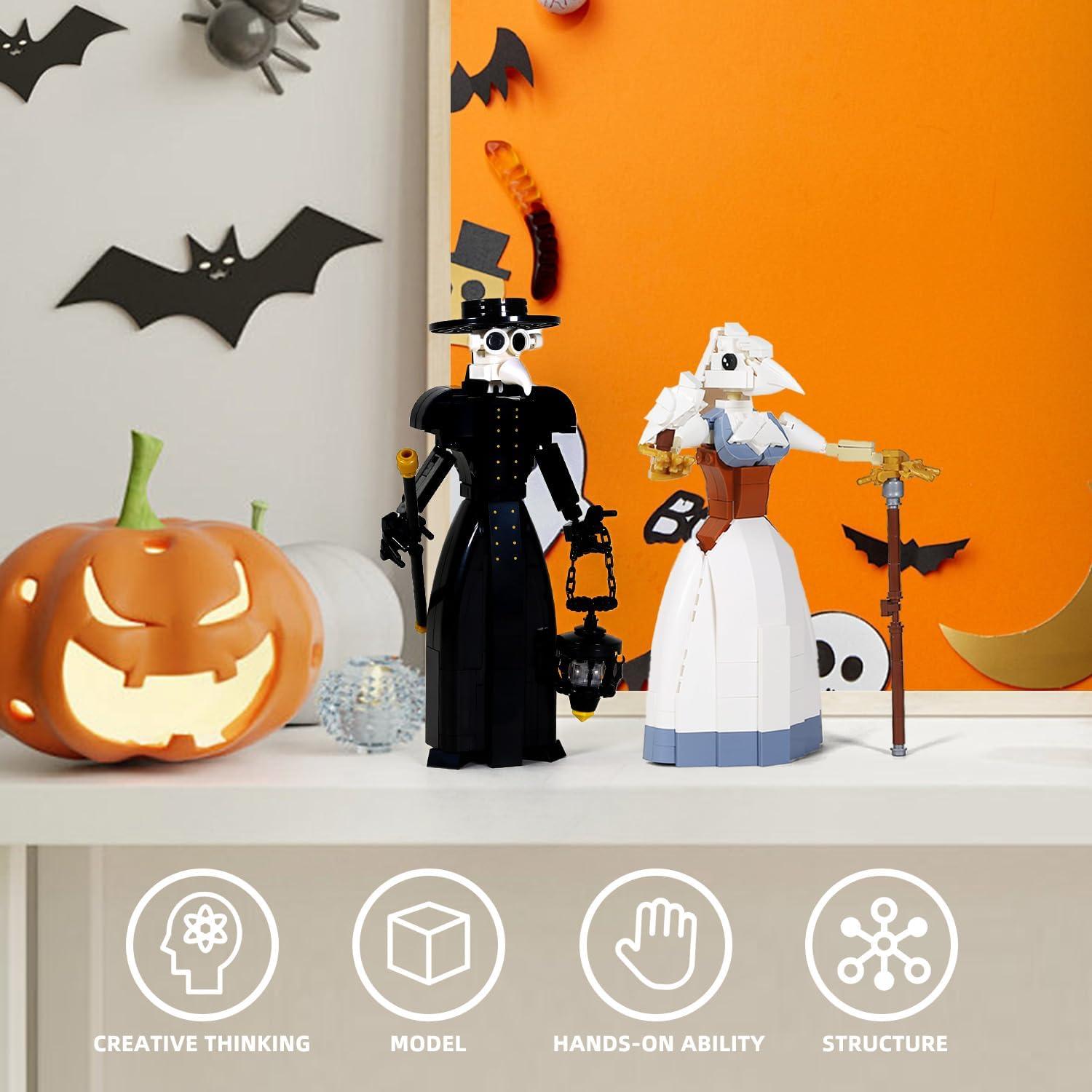 Juego de Bloques de Construcción Doctor de la Peste 500 Piezas